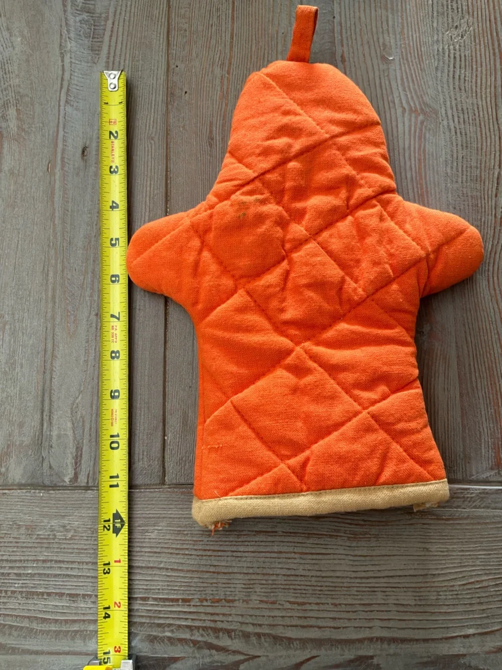 Orange Scarecrow Oven Mitt - Home Kitchen
